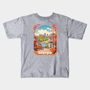 Georgia Vintage Design Kids T-Shirt